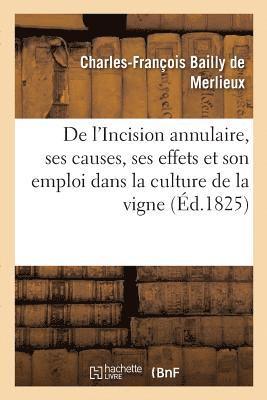 Charles-François Bailly de Merlieux - De l'Incision annulaire, de ses causes, de ses effets et particulièrement de son emploi, Häftad. Tillgänglighet: Lägg i varukorg