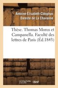 Thse. Thomas Morus Et Campanella Ou Essai Sur Les Utopies Contemporaines
