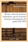 Posies, Choix Des Plus Anciennes Traductions