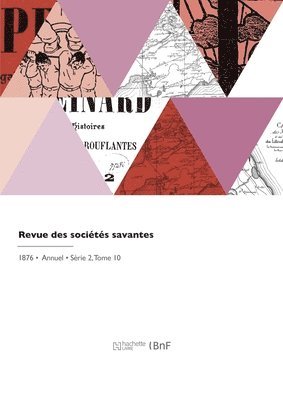 Ministère de l'Instruction Publique - Revue des sociétés savantes, Häftad. Tillgänglighet: Lägg i varukorg