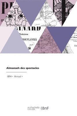 Albert Soubies - Almanach des spectacles, Häftad