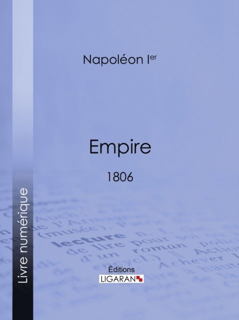 Editions Ligaran, Bonaparte Napoleon Ier - Empire, E-bok