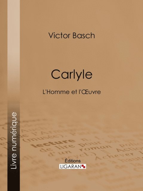 Ligaran, Victor Basch - Carlyle, E-bok. Tillgänglighet: Lägg i varukorg