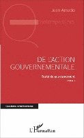 De l'action gouvernementale