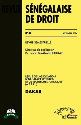 Revue Sénégalaise de Droit N°39 Septembre 2024