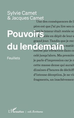 Sylvie Camet, Jacques Camet - Pouvoirs du lendemain, Häftad