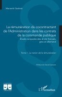 rémunération du cocontractant de l'Administration dans les contrats de la commande publique