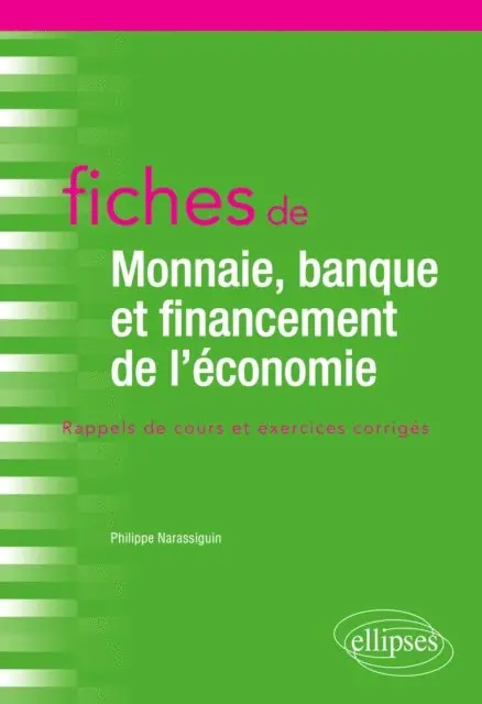NARASSIGUIN - Fiches de Monnaie, banque et financement de l'économie, E-bok. Tillgänglighet: Lägg i varukorg