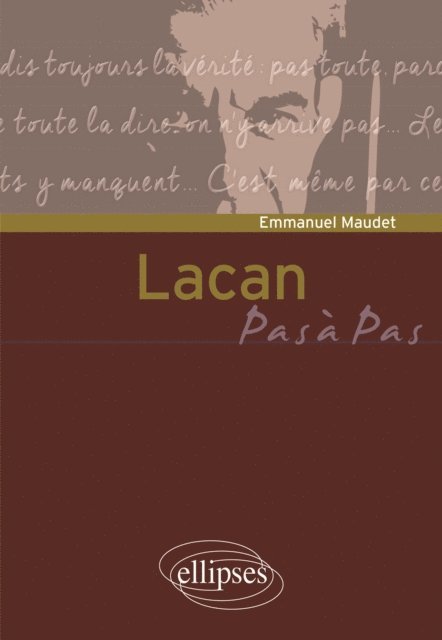 Emmanuel Maudet - Lacan, E-bok. Tillgänglighet: Lägg i varukorg