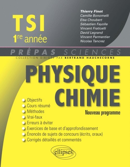 Physique-chimie TSI1 - 2e édition