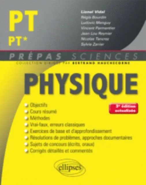 Vidal - Physique PT/PT* - 3e édition actualisée, E-bok. Tillgänglighet: Lägg i varukorg