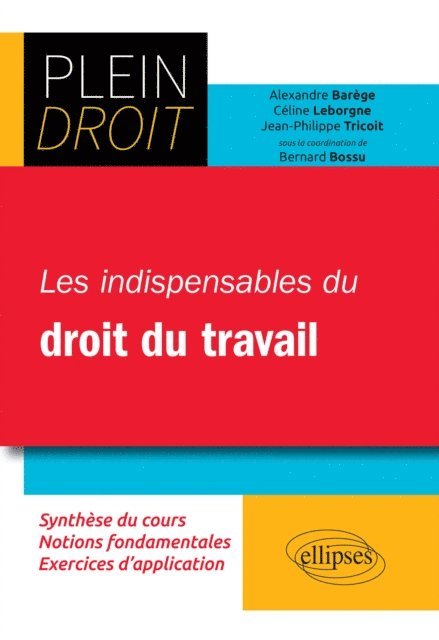 BOSSU - Les indispensables du droit du travail, E-bok. Tillgänglighet: Lägg i varukorg