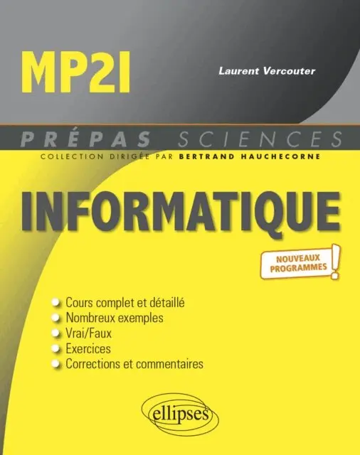 Laurent Vercouter - Informatique MP2I - Nouveaux programmes, E-bok. Tillgänglighet: Lägg i varukorg