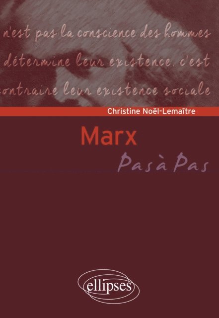 Christine Noel-Lemaitre - Marx, E-bok. Tillgänglighet: Lägg i varukorg