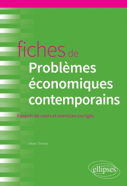 Olivier THOMAS - Fiches de Problèmes économiques contemporains, E-bok. Tillgänglighet: Lägg i varukorg