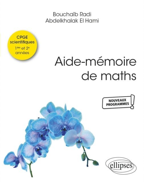 Bouchaib Radi, Abdelkhalak El Hami - Aide-mémoire de maths, E-bok