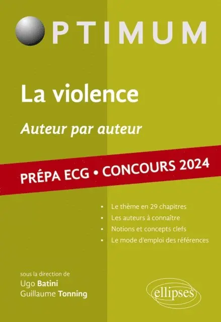 Guillaume Tonning, Ugo Batini - La violence ECG 2024 - Auteur par auteur, E-bok. Tillgänglighet: Lägg i varukorg