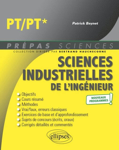 Patrick Beynet - Sciences industrielles de l'ingénieur PT/PT* - Programme 2022, E-bok