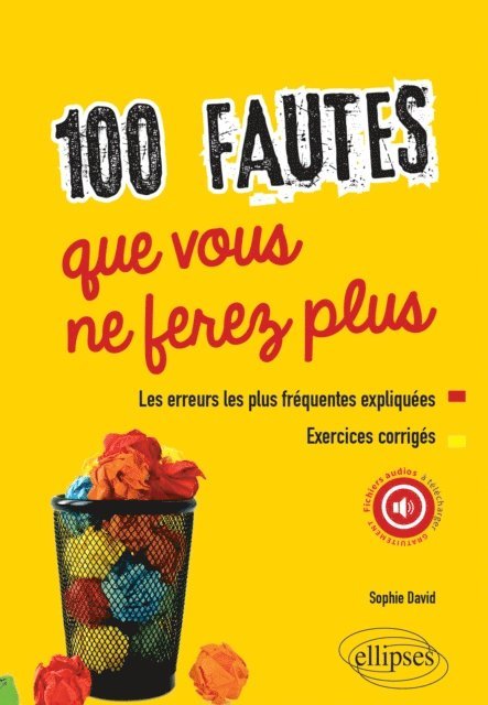 Sophie David - 100 fautes que vous ne ferez plus, E-bok. Tillgänglighet: Lägg i varukorg