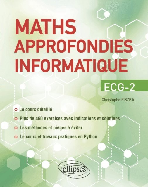Christophe Fiszka - Maths approfondies - Info - ECG-2, E-bok. Tillgänglighet: Lägg i varukorg