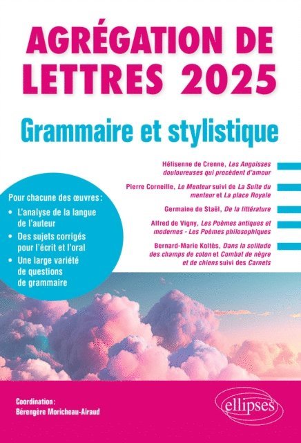 Berengere Moricheau-Airaud - GRAMMAIRE ET STYLISTIQUE. AGRÉGATION DE LETTRES 2025, E-bok
