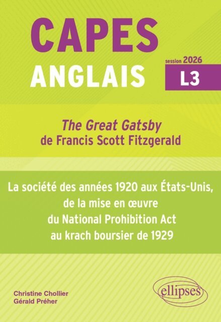 Christine Chollier, Gerald Preher - CAPES Anglais 2026 - Bac + 3, E-bok