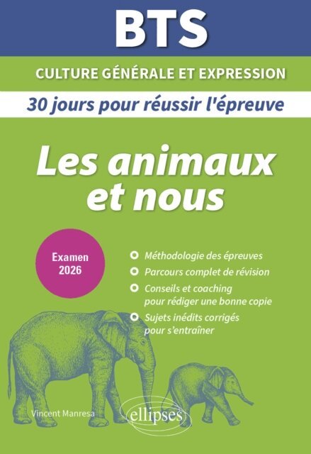 Vincent Manresa - BTS 2026. 30 jours pour reussir son epreuve de culture generale et expression, E-bok. Tillgänglighet: Lägg i varukorg