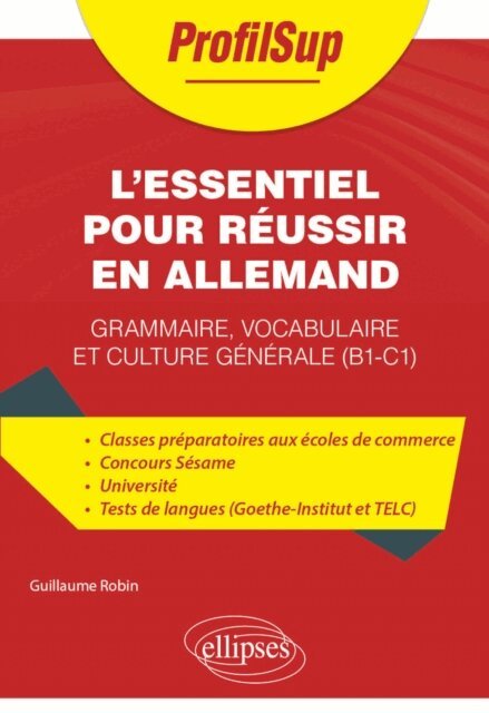 Guillaume Robin - L'essentiel pour reussir en allemand, E-bok
