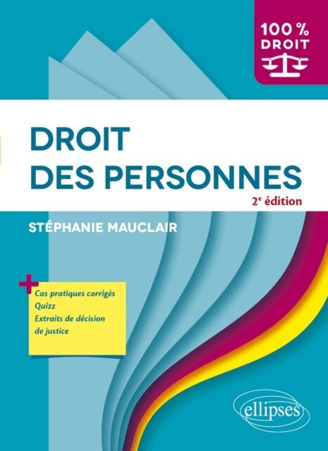 Stephanie Mauclair - Droit des personnes, E-bok. Tillgänglighet: Lägg i varukorg