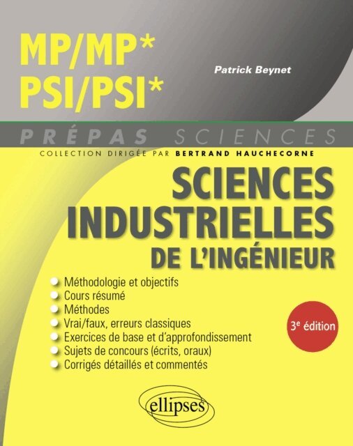 Patrick Beynet - Sciences industrielles de l'ingenieur MP/MP* - PSI/PSI*, E-bok