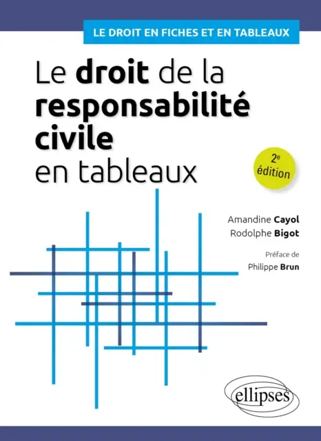 Rodolphe Bigot, Amandine Cayol - droit de la responsabilite civile en tableaux, E-bok. Tillgänglighet: Lägg i varukorg