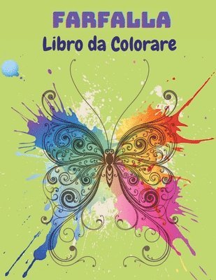 Federico Bastoni - Farfalla Libro da Colorare, Häftad