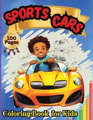 Tobba - Sports Cars Coloring Book for Kids, Häftad