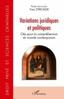 Yves Strickler - Variations juridiques et politiques, Häftad. Tillgänglighet: Lägg i varukorg