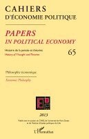 Mardellat Patrick - Cahiers d'économie politique, Häftad