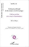 Muchnik Jose - Critique poétique de la raison mathématique, Häftad. Tillgänglighet: Lägg i varukorg