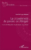 Camille Roger Abolou - citoyenneté de parole en Afrique, Häftad