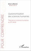 Simon Laflamme - L'autonomisation des sciences humaines, Häftad