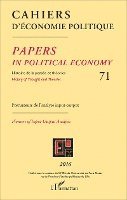 Mardellat Patrick - Cahiers d'économie politique, Häftad