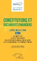 Constitutions et documents financiers Vol 1 Espace UMOA/UEMOA