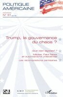François de Chantal - Trump, la gouvernance du chaos ?, Häftad