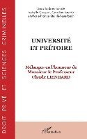 Steinle Feurbach Marie France, LaCroix Caroline, Corpart Isabelle - Université et prétoire, Häftad