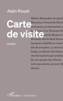 Alain Rouet - Carte de visite, Häftad