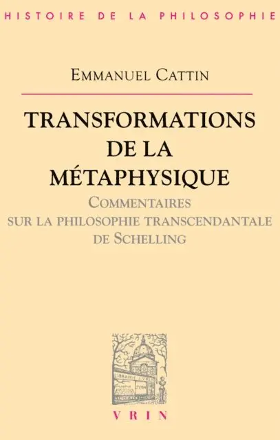 Emmanuel Cattin - Transformations de la métaphysique, E-bok. Tillgänglighet: Lägg i varukorg
