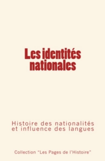 Michel Breal, Elisee Reclus - Les identités nationales, E-bok