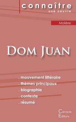 Molière - Fiche de lecture Dom Juan de Molière (analyse littéraire de référence et résumé complet), Häftad