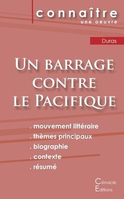 Marguerite Duras - Fiche de lecture Un barrage contre le Pacifique de Marguerite Duras (Analyse littéraire de référence et résumé complet), Häftad