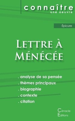 Épicure - Fiche de lecture Lettre à Ménécée (Analyse philosophique de référence et résumé complet), Häftad