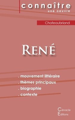 Chateaubriand - Fiche de lecture René de Chateaubriand (Analyse littéraire de référence et résumé complet), Häftad