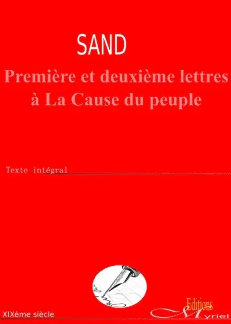 George Sand - Première et deuxième lettres à La Cause du peuple, E-bok. Tillgänglighet: Lägg i varukorg